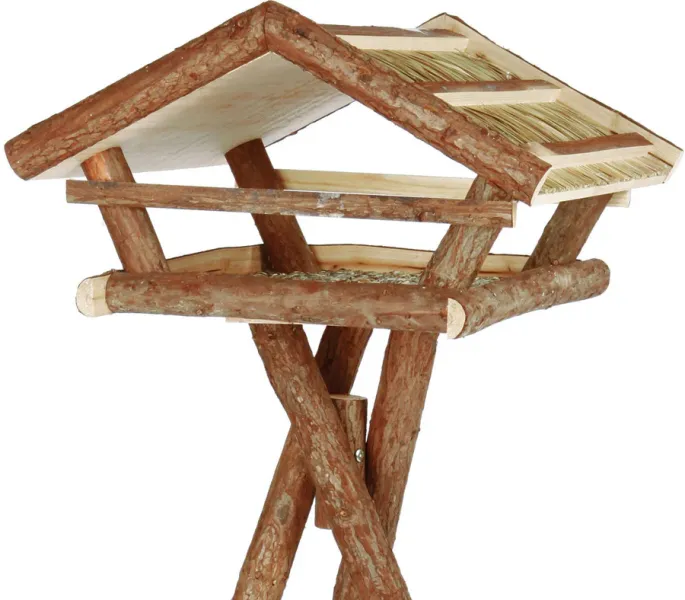 Preview: Vogelfutterhaus mit Ständer